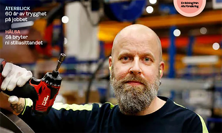 Omslag Trygg på jobbet nummer 1 2023.