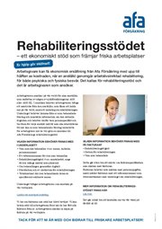Omslag för Informationsblad för behandlare