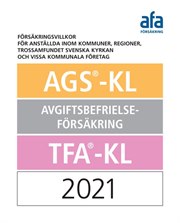 Omslag till försäkringsvillkor AGS-KL och TFA-KL
