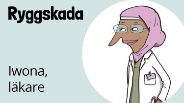 Iwona, läkare, ryggskada