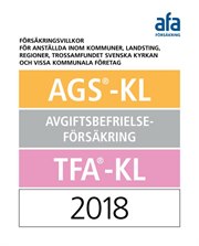 Omslag till försäkringsvillkor AGS-KL och TFA-KL 2018