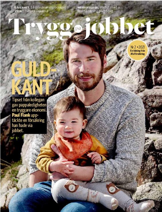 Omslag till Trygg på jobbet nummer 2 2021. 