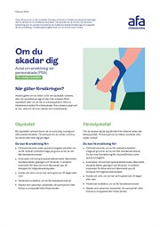 Omslag till faktablad Om du skadar dig