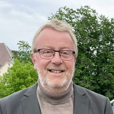 Per Winberg på Afa Försäkrings takterrass.