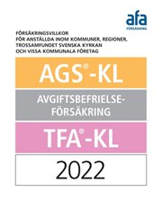 Omslag till 2022 års försäkringsvillkor för kommuner, regioner, Svenska kyrkan och vissa kommunala företag