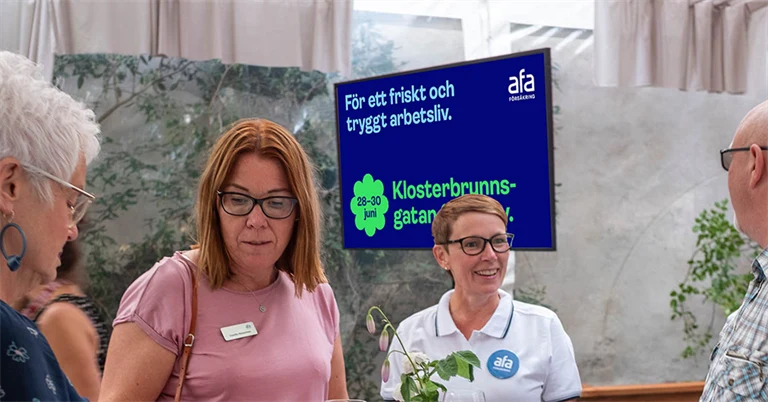 under almedalsveckan 2023 träffar du afa försäkring, forskare och representanter från arbets­marknadens parter och många fler