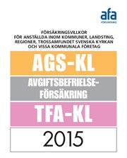 Omslag till försäkringsvillkor AGS-KL och TFA-KL 2015