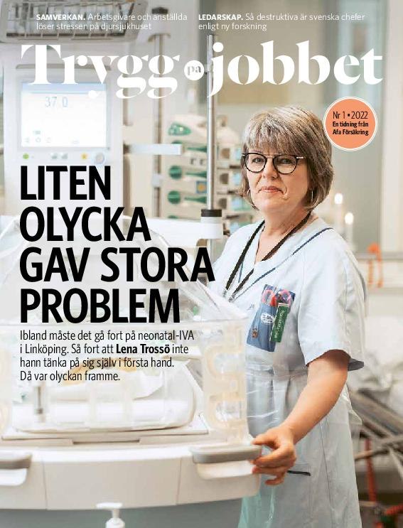 Omslag till Trygg på jobbet nr 1 2022