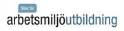Stöd för arbetsmiljöutbildning logotyp - PDF, liggande logotyp, pdf-format