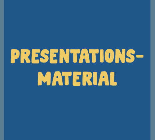 Presentationsmaterial