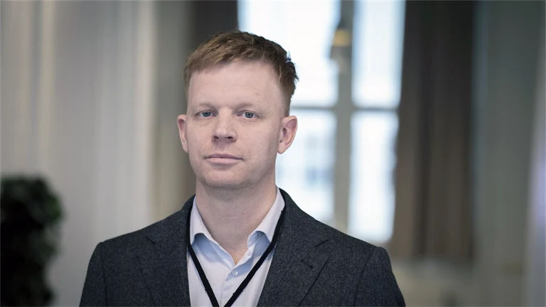 Andreas Larsson, programchef på Försäkringskassan. 