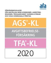 Omslag till försäkringsvillkor AGS-KL och TFA-KL