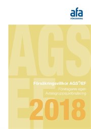 Omslag till försäkringsvillkor AGS egen företagare