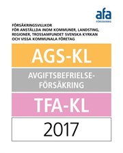 Omslag till försäkringsvillkor AGS-KL och TFA-KL 2017
